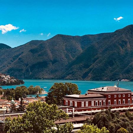 Lakeview Panorama Penthouse With Washer & Dryer Lugano Esterno foto